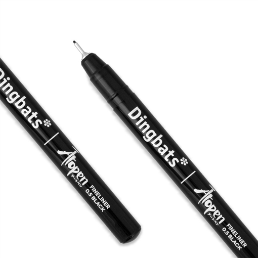 Bild på Dingbats* Atopen Fineliner - 0.5mm Black