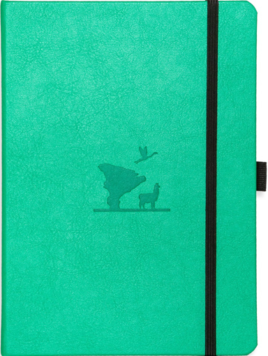 Bild på Dingbats* Earth A5+ Emerald Eduardo Avaroa Notebook - Dotted