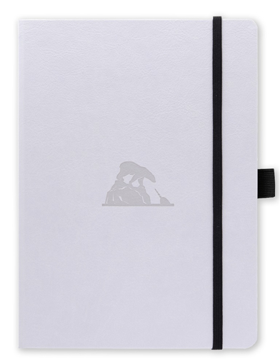 Bild på Dingbats* Earth A5+ Glicine Arctic Notebook - Dotted