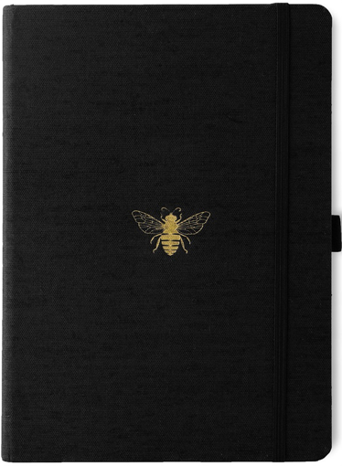 Bild på Dingbats* Pro B5 Black Bee Notebook - Dotted