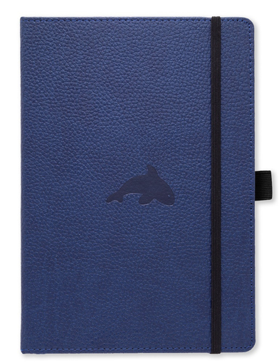 Bild på Dingbats* Wildlife A4+ Blue Whale Notebook - Dotted