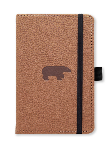 Bild på Dingbats* Wildlife A6 Pocket Brown Bear Notebook - Lined