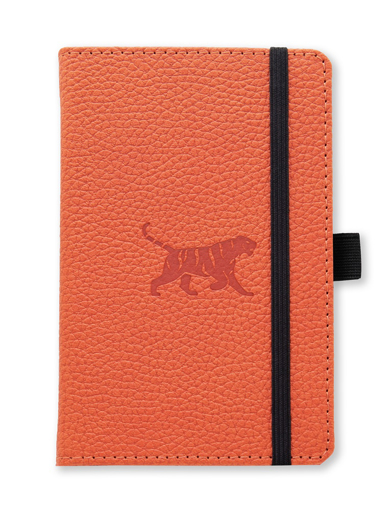 Bild på Dingbats* Wildlife A6 Pocket Orange Tiger Notebook - Dotted