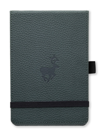 Bild på Dingbats* Wildlife A6+ Reporter Green Deer Notebook - Plain